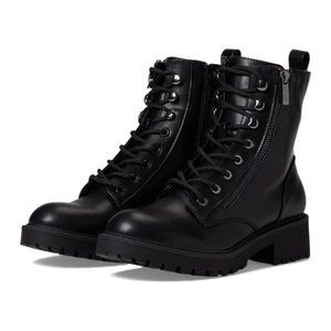 GUESS Locate Combat Boots in Black